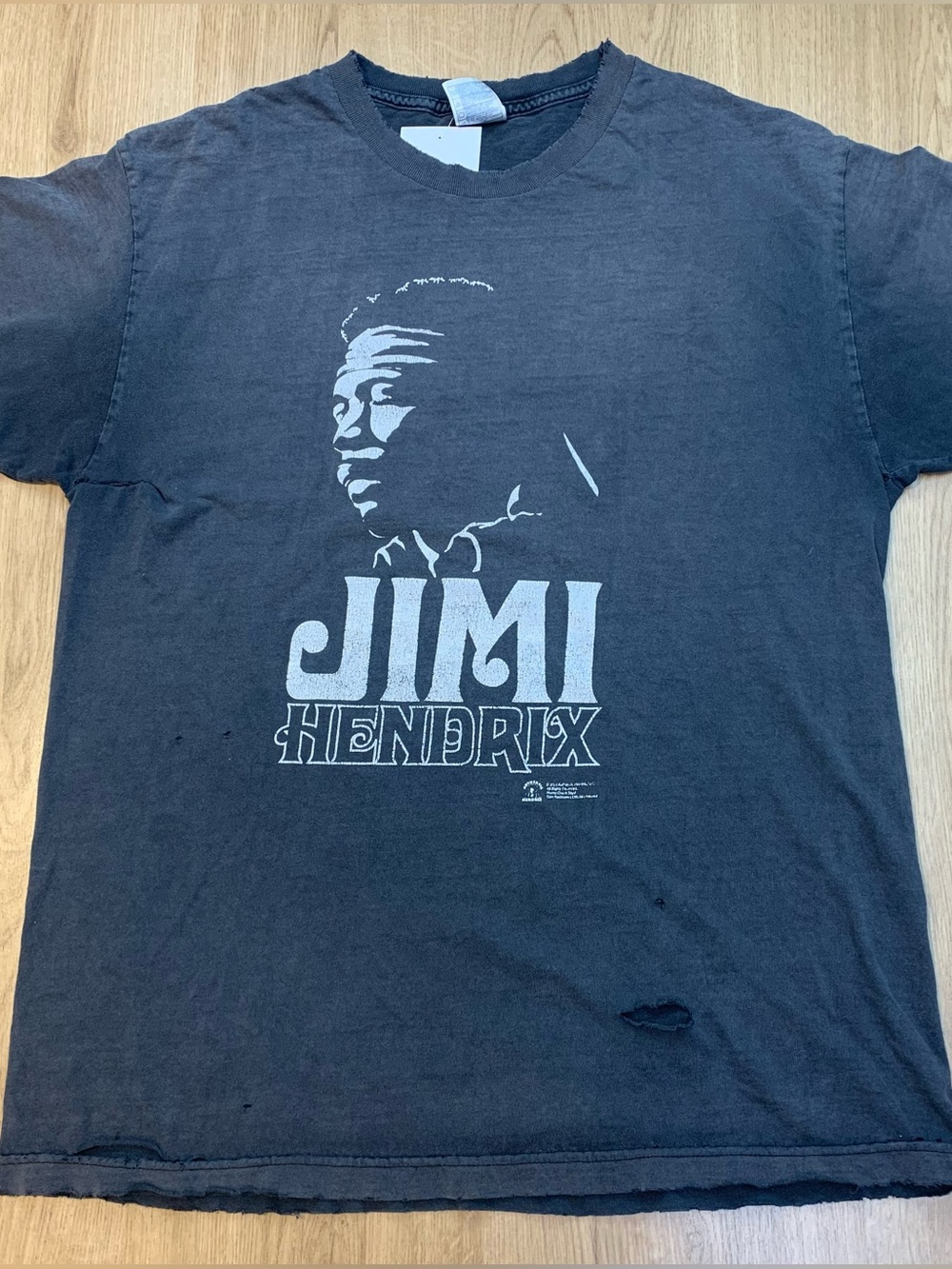 Jimi Hendrix Graphic Tee - Black
